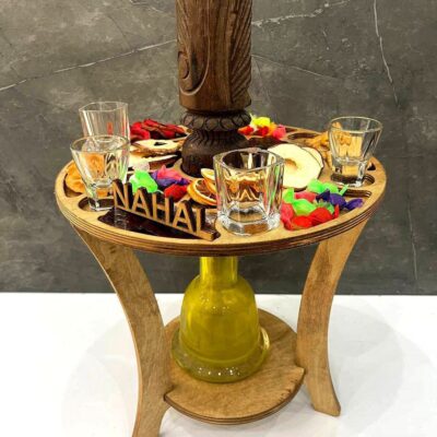 قلیان چوبی پلای وود مدل ۱۳۹۷ – طراحی خاص و لوکس