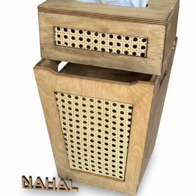 ست سطل و دستمال حصیری هرمز کد ۱۴۷۷