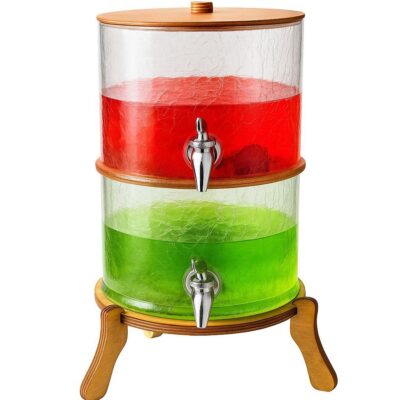 کلمن لوتوس ۲۰ دوقلو چوب و شیشه پلای وود کد 1913 – دو مخزن شیک و مقاوم