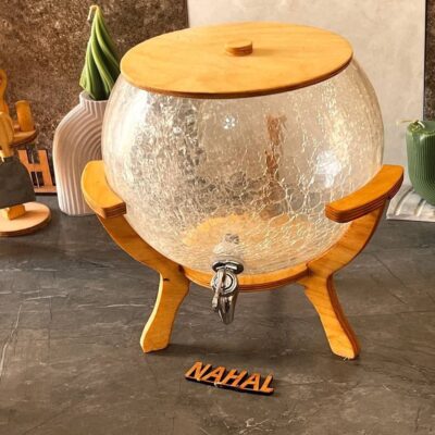 کلمن توپ چوب و شیشه پلای وود کد 1567