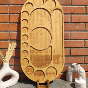 مزه خوری نیلوفر چوب پلای وود کد 1467 –